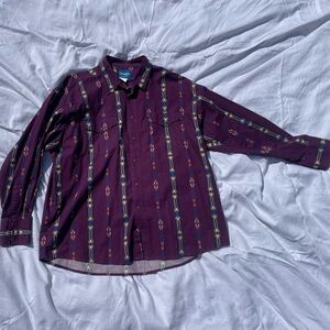Wrangler Button Up Shirt